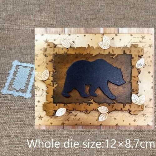 XLDesign Craft Metal stencil mold Cutting Dies Trunk tree leaf frame scrapbook die cuts Album Paper Card Craft Embossing