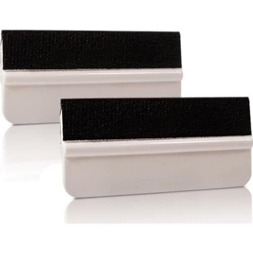 5pcs Flexible White Soft Felt Edge Squeegee Scraper Window Tints Tool Vinyl Film Car Wrapping Cleaning Tools