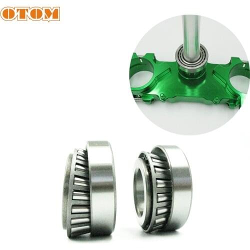 OTOM Motorcycle 22-1023 Steering Stem Bearing Direction Column For KAWASAKI KX125 KXF KLXR SUZUKI RMZ250 Off-Road Motocross Part