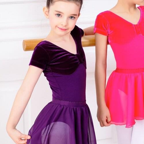 New Children Ballet Dancing Dress Girls Dance Practice Jumpsuit Kids Dancing Costume Childrens Day Performance Dress B-3058