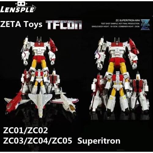NEW ZETA Toys Transformation Superion ZC01 Skydive ZC02 Air Raid Mini Version Action Figure Toys With Box