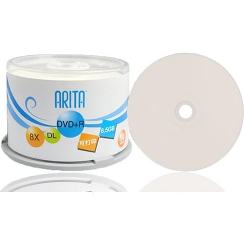 Wholesale DVD+R 8.5GB dual layer D9 8X 240min 50pcs/lot free shipping