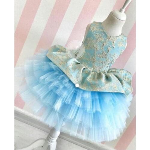 Baby Girls Dress Little Princess First 1st Year Birthday Dress Easter Carnival Costume Infant Party Dress Photoshoot