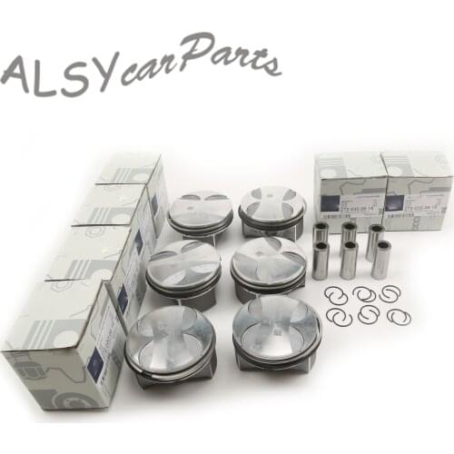 Pistons & Rings Assembly 92.9MM 22MM A2720300618 For Benz R171 SLK 350 R230 SL 350 W221 S 400 L HYBRID M272 3.5L V6 2720300218