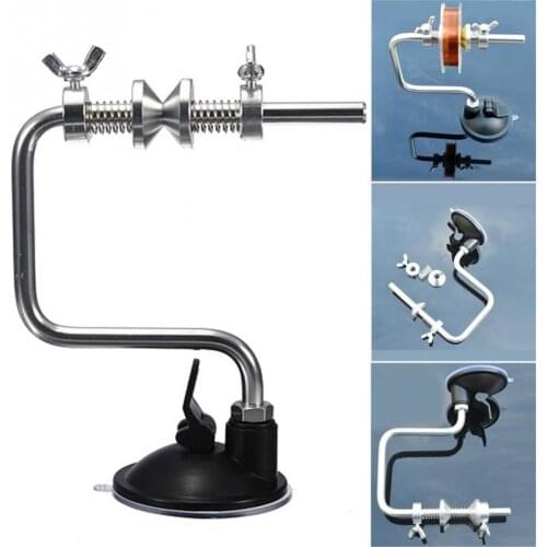 Maximumcatch Spool Spooler Aluminum Portable Fishing Line Reel Spool Spooler System Tackle