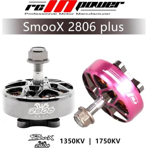 RCINPOWER SmooX 2806 Plus brushless motor 7 inch propeller freestyle 1350kv 1750kv For RC racing Drone Parts