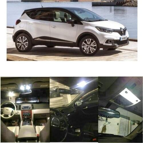 LED interior lighting complete set For Renault Captur Clio II (Typ B) Kangoo I Kangoo II Master II