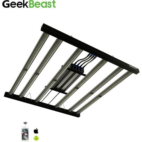 Greenhouse 630w Full Spectrum most uniform PPFD full spectrum LED Grow Light for Indoor Medical Plants