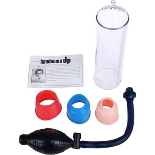 Men Male Erection Enlarge Vacuum Pump Extender Delay Device Massager Sex Toys for manIncrease your manhood easily