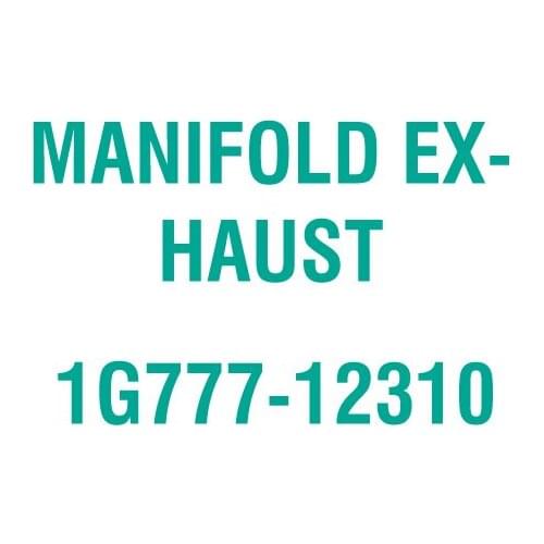 For Kubota 1G777-12310 MANIFOLD EXHAUST