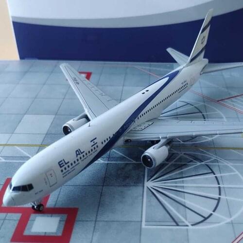 1:400 B767-300ER ISRAEL Air Airlines 4X-EAJ Alloy Aircraft Plane Toys Airliner with Landing Gear Display Collection Souvenir