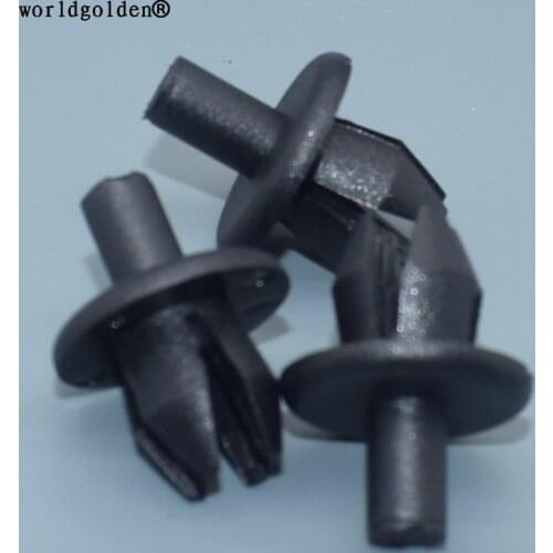 Worldgolden 10pcs auto clips Push-Type Retainer Opel for GM#90138810，13350726,94530507*,Opel: 1719245