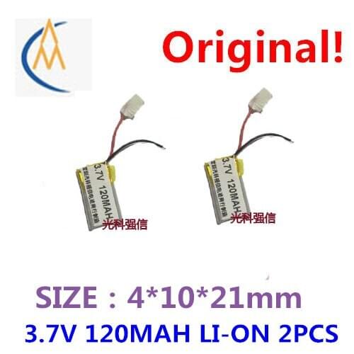 2PCS New sufficient capacity polymer li-ion battery 3.7 V 041021 120 mah MP3 bluetooth headset/equipment/mini LED sound