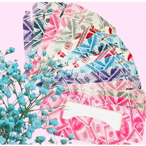 50/100 pcs Eyelash Packaging Box Wholesale Lashes Boxes Empty Eyelashes Package Case 8-25mm Lash Rectangle Paper Box