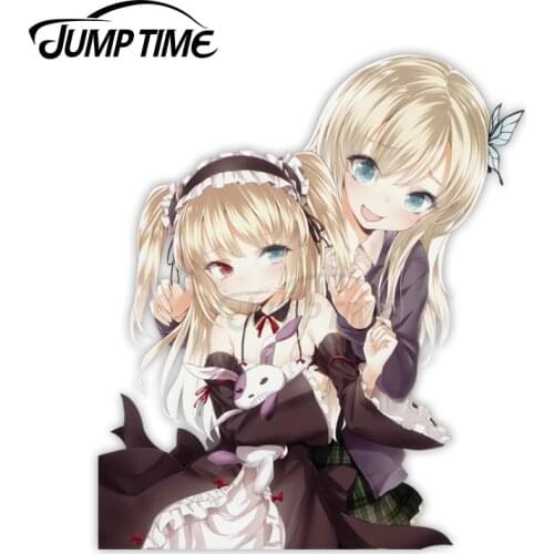 Jump Time Boku wa Tomodachi ga Sukunai Hasegawa Kobato, Kashiwazaki Sena 2 11.2 Anime Sexy Girl Vinyl Decal Waifu Car sticker