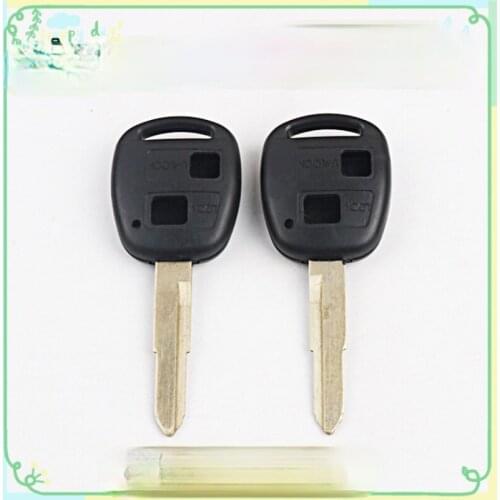 For Toyota Single Slot 2-key Integrated Key Case Car Remote Controller Chip Key Refitting and Replacing Key Case