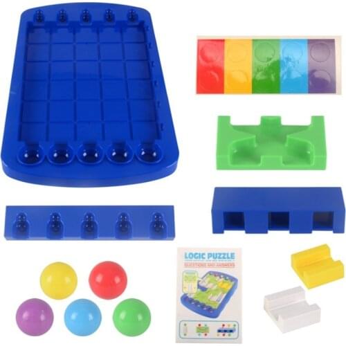 Finding Routes Travel Connection Logical Thinking Skill Training Board Parent-Child Interactive Game Toy for Children