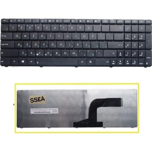 SSEA NEW Russian Keyboard For Asus N53S N53SV N53NB N60 N70 N70SV N71 N71V N51T N51V X54C X54X X54 X54H X54L laptop RU Keyboard