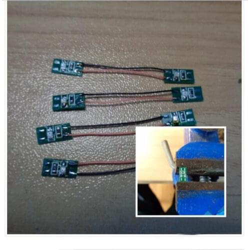 HO Scale Train Model Light Modification Parts Warm Yellow Light Board