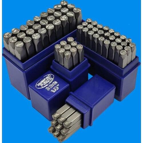 Number & Capital Letter Stamp Set Punch for Jewelry Tools