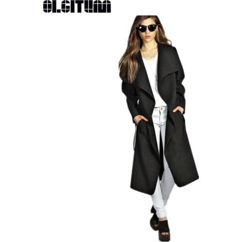 OLGITUM Women's Big Coats