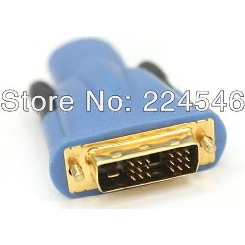 Original Genuine Home Theater Ultra HDMI to DVI VIDEO ADAPTER (Female to Male) 24k Gold contact
