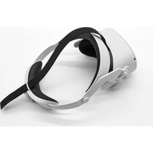 Adjustable VR Head Strap Headband Replaces Fits for Oculus Quest 2 White