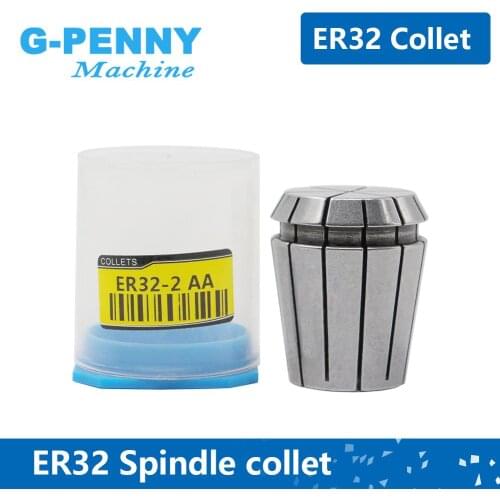 1pcs ER32 Spring Collet Chuck Spindle Collet 0.015mm 2-3-4-5-6-7-8-9-10-11-12-13-14-15-16-17-18-19-20-6.35mm-12.7mm