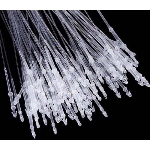 1000pcs/lot 3 4 5 7 Inch Locks PP Commodity Clothes Price Label Tagging Pins Plastic Loop Pin Lock Pins Rope Pin Line Tags