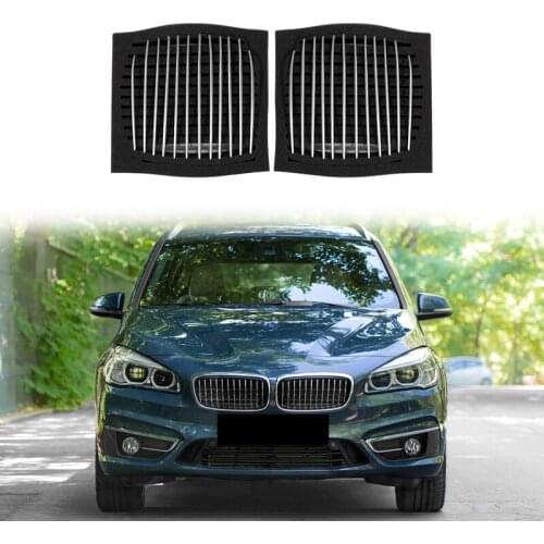 24Pcs Chrome Front Grille Grill Granish Strips Cover Trims for BMW 2 Series Active Tourer F45 F46 2014-2017