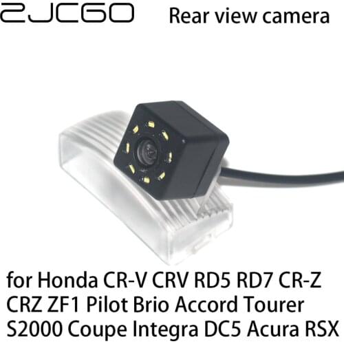 ZJCGO Car Rear View Reverse Backup Parking Reversing Camera for Honda CR-V CRV CR-Z Pilot Brio Accord S2000 Integra Acura RSX