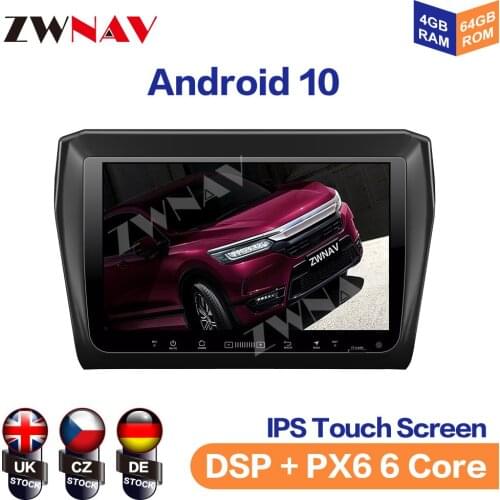 Car Android 10 8 Core DSP GPS Navigation For Suzuki Swift 2017-2019 Auto Radio Stereo Head Unit Multimedia Player No DVD Player