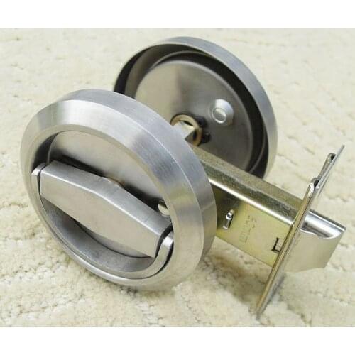 Door Decoration Cavity Sliding Door Lock Turn- privacy Function