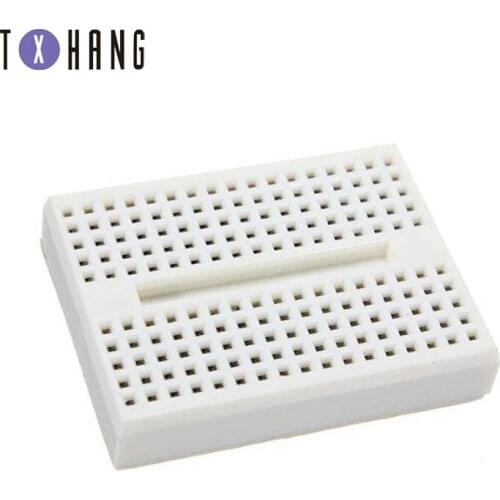 5PCS SYB-170 Mini Solderless Prototype Breadboard 170 Tie-points for ATMEGA PIC for diy electronics