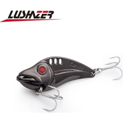 Metal vib spoon bait fishing 10g 15g 20g 25g topwater fishing lures bass saltwater isca artificial hard bait treble hooks