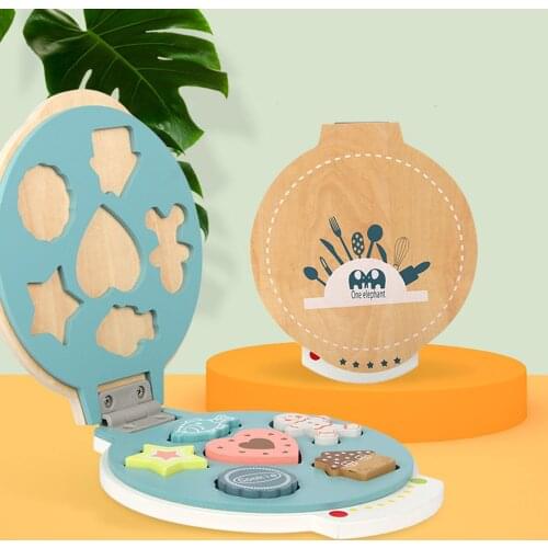 Mini Waffle Maker Toy Chef Toy Waffle Maker Toy Interactive Pancake Game