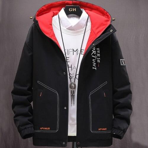 Mens Winter Plush Thick Youth Casual Hooded Jacket Snow Windbreaker Fur Inside Zipper Overcoat Plus Size 3XL