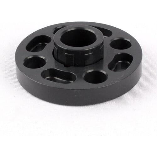 NuoNuoWell ANSI 1/2"(21.3mm) Inner Diameter PVC Flange Pipe Connector Home Garden Irrigation Flange Joint Hose Adapter Fittings