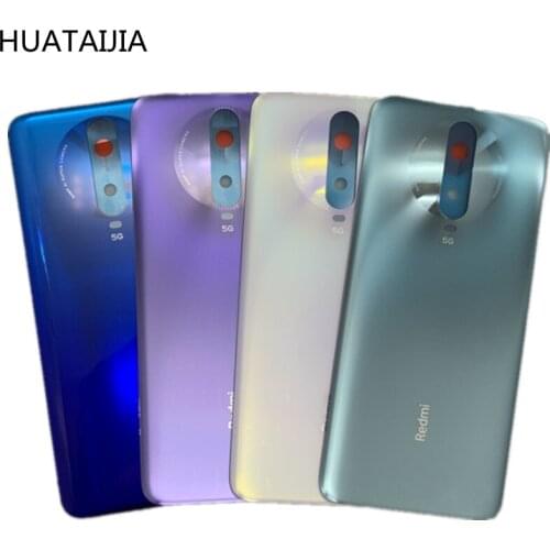 Original glass BATTERY CASE For Xiaomi Redmi K30 5g door housing rear M1912G7BE Xiaomi Redmi K30 5g battery case M1912G7BC cover