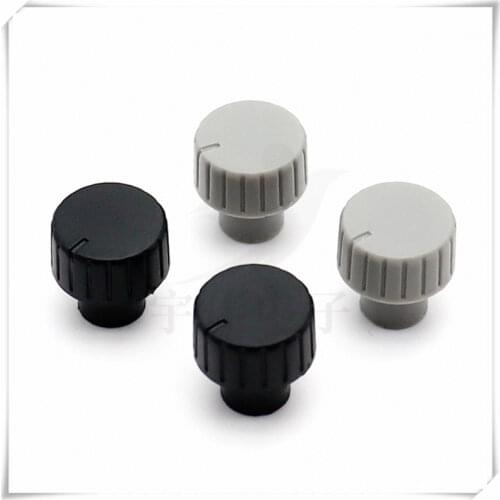 10 Piece 14X14.5MM plastic switch knob cap potentiometer power amplifier volume adjustment knob suitable for flower shaft 6MM