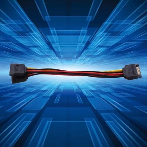 Power Transfer Wiring 15Pin Power SATA Male To Female SATA Y-Splitter Cable Adapter Laptop Computer Accessories Drop Shipping