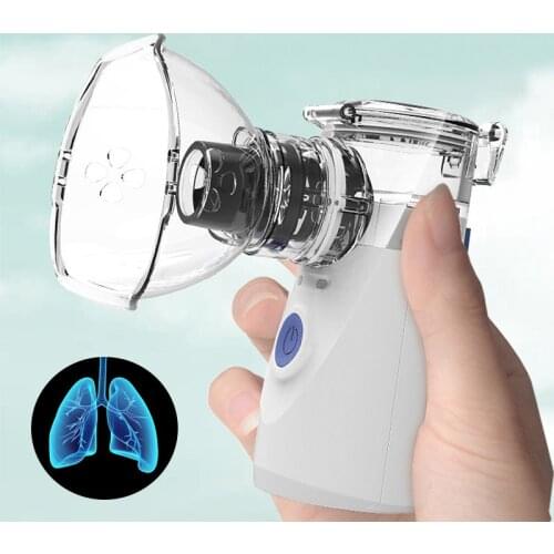 Mesh Portable Nebulizer nebulizador portatil inalador silent Ultrasonic Automizer Inhalator USB Humidificador medical equipment