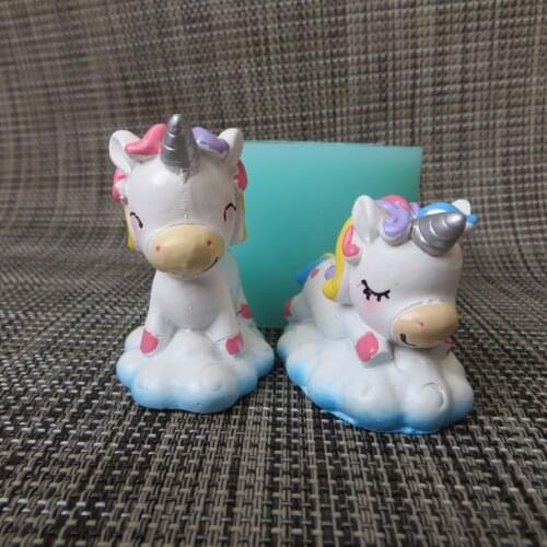 PRZY Mol 3d Cute Unicorn Dreaming Silicone Mold Fondant Mould Chocolate Mousse Cake Molds Candle Moulds Resin Silicone Rubber