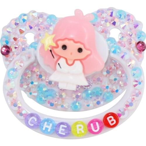 DDLG pacifiers Adult chupeta girl and boy custom ABDLsilicone soft nipple adult large size pacifier BAP free small space dad