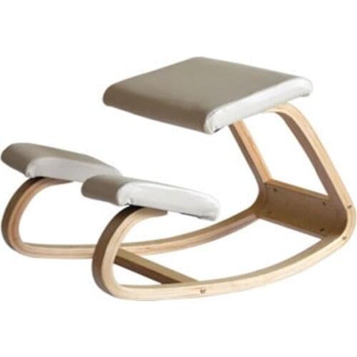 Cloth/PU Kneeling Stool Home Office Furniture Office Chair Computer Posture Chair Knee Stool