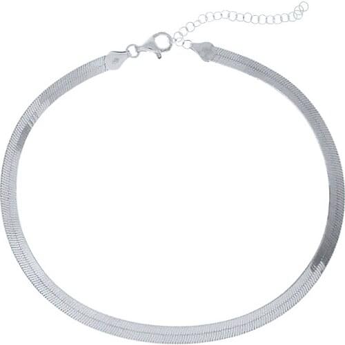 DARK DIAMOND-necklace Tina in 925 sterling silver or 18K gold plated