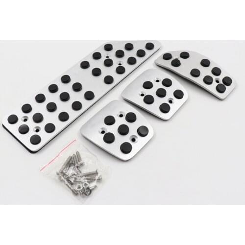 TTCR-II Modified Accessory For Nissan QASHQAI 2008-2017 AT/MT Accelerator Foot rest Pedal Pad Refit Mat Auto Styling Stickers