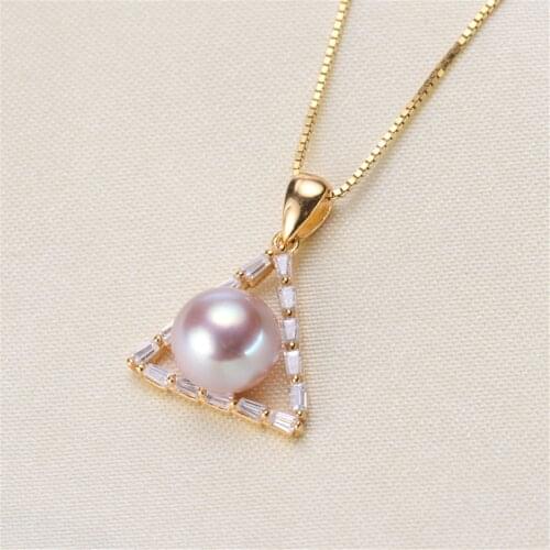 S925 Sterling Silver Screw Eye Pin Bail Top Drilled Beads End Cap For DIY Pearl Charm Pendant Connectors Jewelry Making