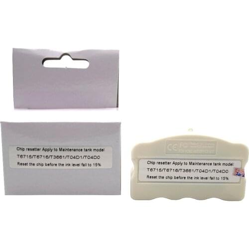 T04D0 Maintenance Ink Tank Chip Resetter for Epson Premium L7180 ET-7700 ET-7750 L7188 L7160 Printer