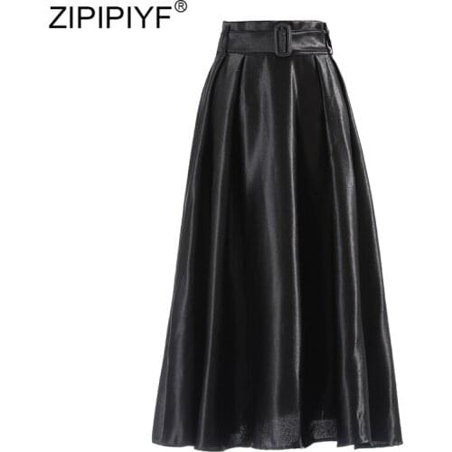 ZIPIPIYF Women's Pleated Skirts